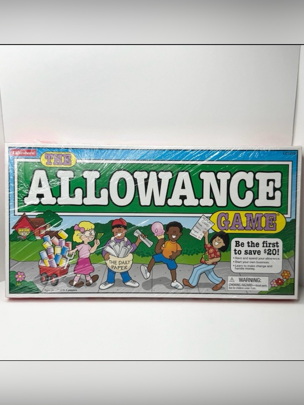 Lakeshore The Allowance Game Educational Money Math Board Game